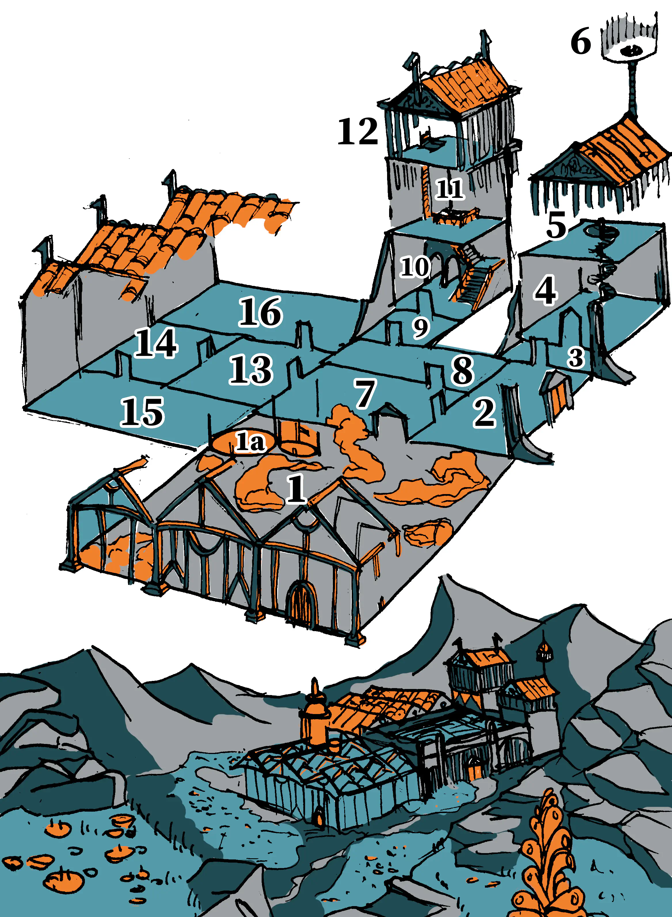 Map of a little location...